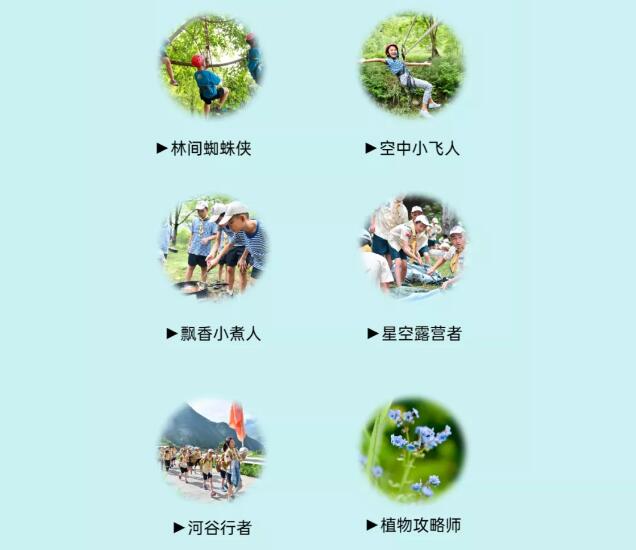 夏令營(yíng)門類